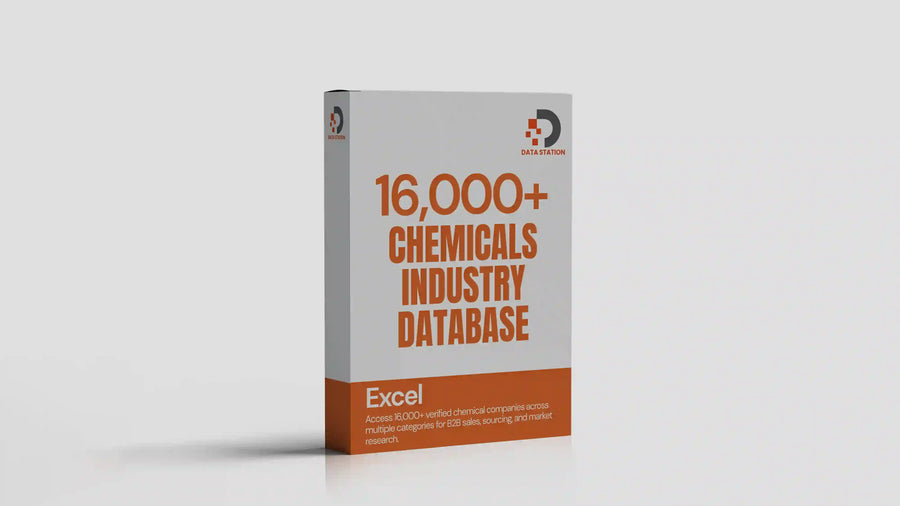 16,000+ Chemical Industry Database