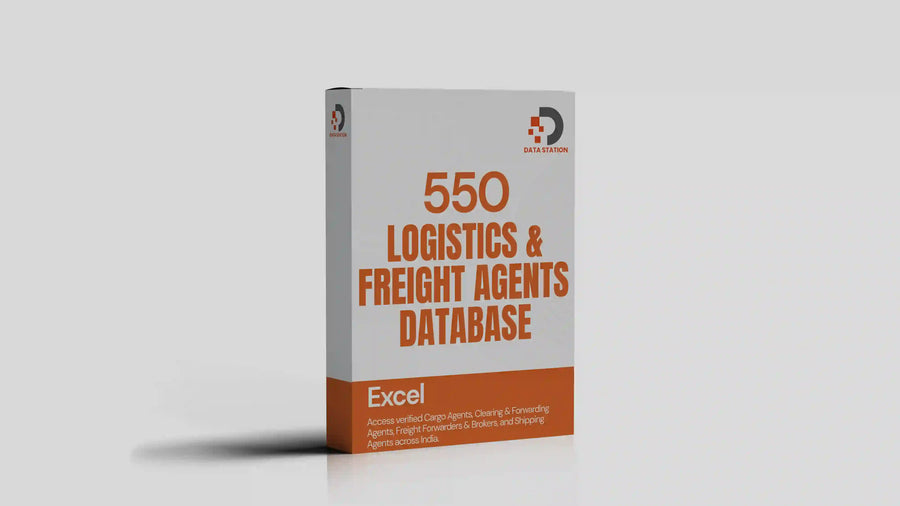 550 Logistics & Freight Agents Database
